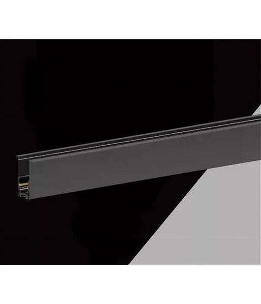 Binario Magnetico Nero 2mt 48v Da Incasso Per Faretti Led Con Copertura Tk670-2m         