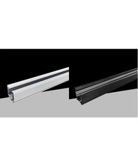 Binario Trifase Bianco Nero Da 2 Metri Sistema Di Illuminazione Faretto Gf016-2m         