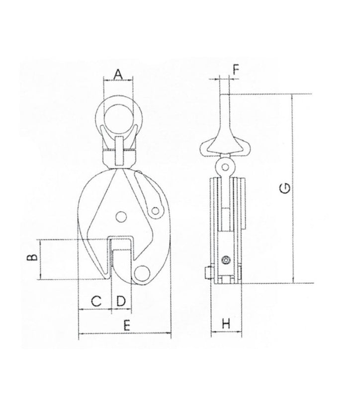 Binda Meccanica A Manovella Novamach Portata Crick Sollevamento         Kg. 1500