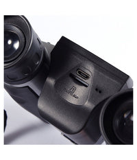 Binocolo Con Fotocamera Videocamera Digitale Hd Micro Sd 1080 12x Display 2"         