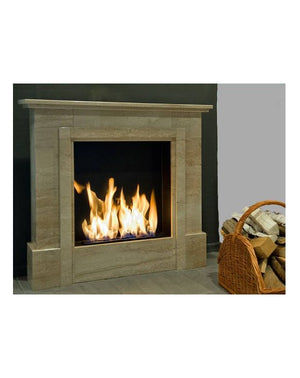 Biocamino antichità in marmo - No Grazie