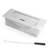 Biocamino da Parete Incasso Pechino L90 x H55 x P17