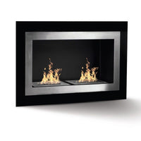 Biocamino da Parete Incasso Pechino L90 x H55 x P17