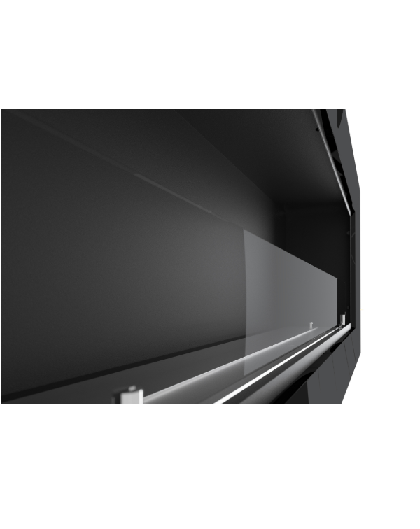 Biocamino Frame 900x490 Mm - Nero opaco