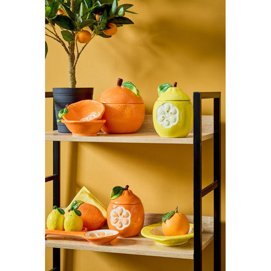 Biscottiera Agrumi 1300cc In Ceramica Amica