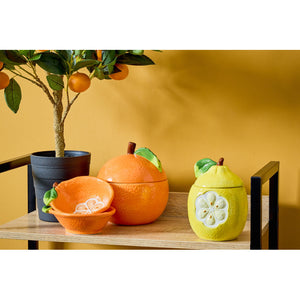 Biscottiera Agrumi 1300cc In Ceramica Amica