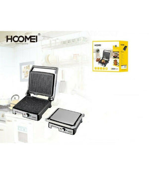 Bistecchiera Elettrica Piastra 2000w Antiaderente Per Panini Carne Pesce Grill         