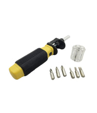 Bit 360 Cacciavite 6 In 1 Twist Bit Punte Magnetiche Universale Casa Lavoro Kit         