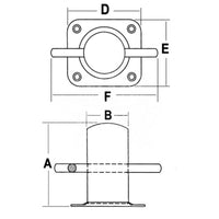 BITTA IN ACCIAIO INOX AISI 316