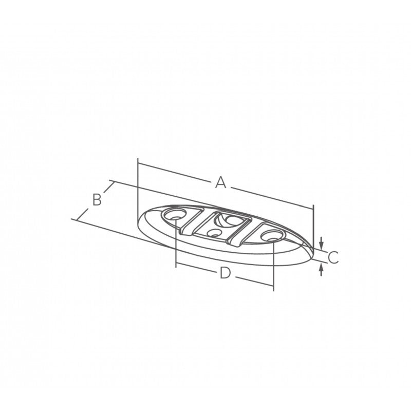 BITTA INOX 316 ABBATTIBILE MM.202