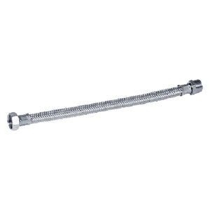 1blister flessibile in acciaio inox cm 35 m 1/2 x 3/8 f - pz.2 cod:ferx.020350nlm