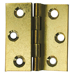 1blister cerniera mezzo collo ottone mm. 60x50 - pz. 2 cod:ferx.038202nlm