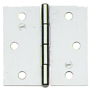 1blister cerniera in acciaio inox art.121in mm. 50 x 50 - pz. 2 cod:ferx.039324nlm