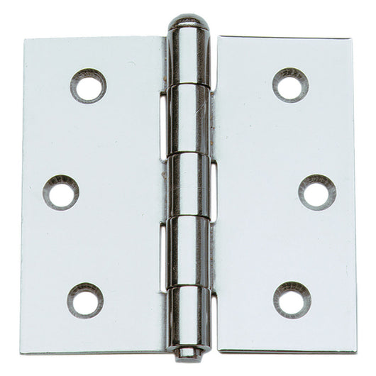 1blister cerniera in acciaio inox art.124in mm. 76 x 76 - pz. 2 cod:ferx.039352nlm