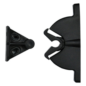 1blister fermaporta in pvc a pinza pz 2 - tipo grande cod:ferx.037328nlm