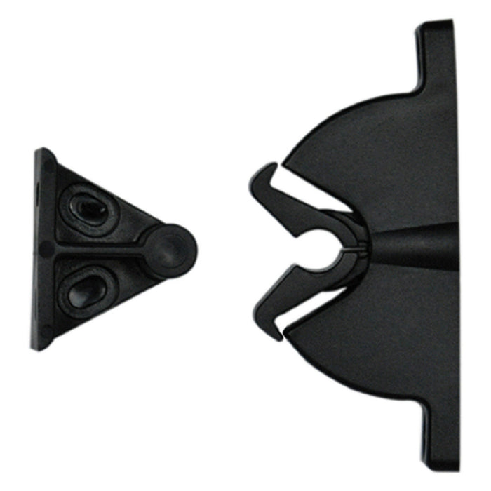 1blister fermaporta in pvc a pinza pz 2 - tipo grande cod:ferx.037328nlm