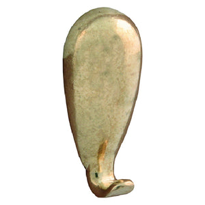 1blister gancio per quadri 'goccia' mm 30 - pz. 5 oro cod:ferx.030810nlm