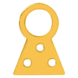 1blister attaccaglie fisse n. 3 - pz. 4 cod:ferx.031124nlm