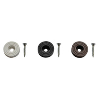 1blister sottosedia con vite diametro mm 28 - pz. 8 bianco cod:ferx.030335nlm