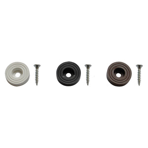 1blister sottosedia con vite diametro mm 28 - pz. 8 marrone cod:ferx.030337nlm