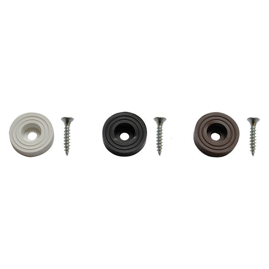 1blister sottosedia con vite diametro mm 28 - pz. 8 marrone cod:ferx.030337nlm