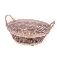 Set 2 Cesti Rotondi Nat Ø 40x13 cm