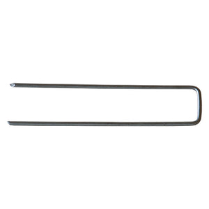 picchetto fermarete a 'u' mm. 170x30  pz.20 - ã˜ mm 3. cod:ferx.6066062nlm