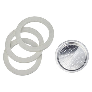 1blister filtro moka con 3 guarnizioni 6 tazze cod:ferx.079033nlm