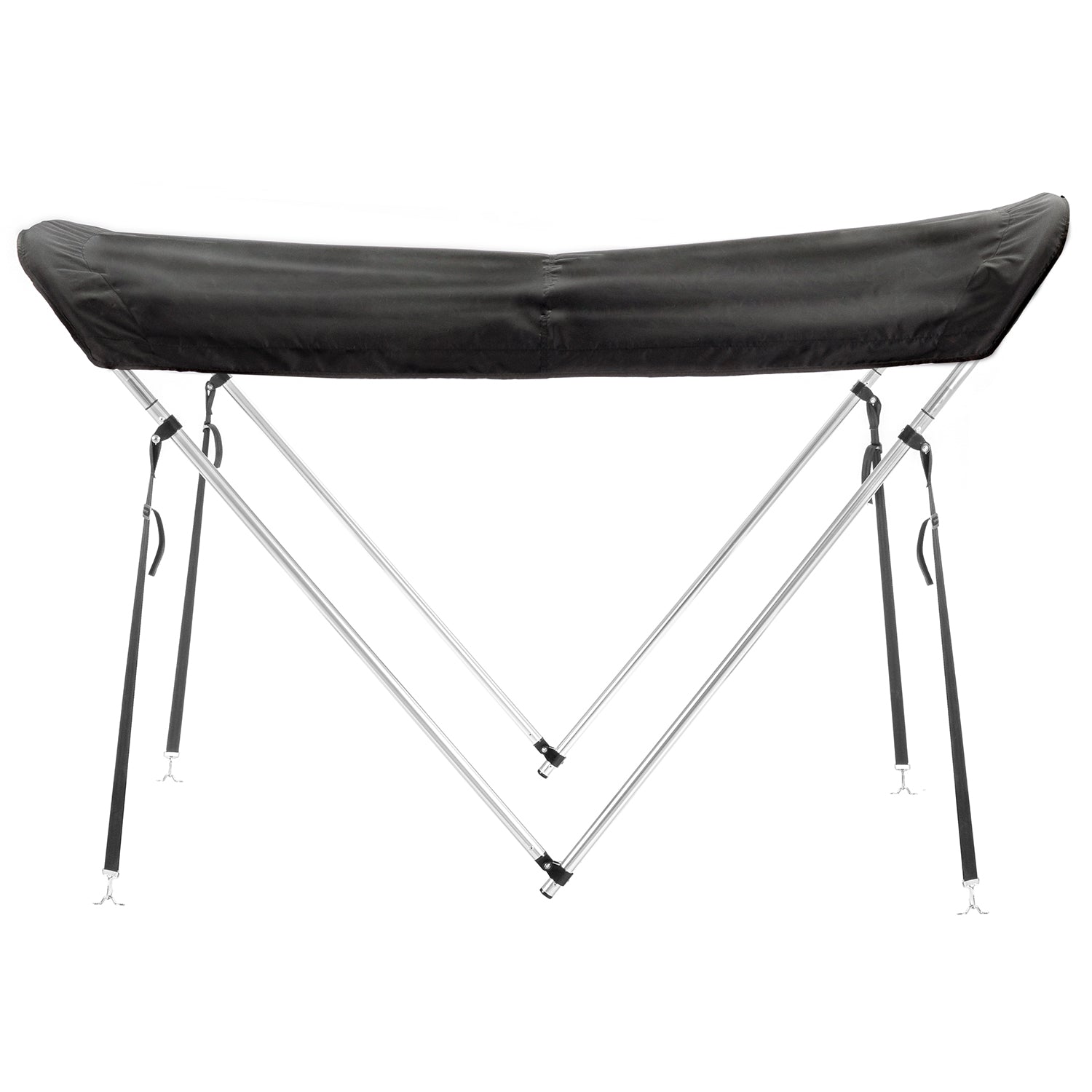 Tendalino Coprisole 130-150Cm Con Struttura Cromo Lucido Per Gommoni