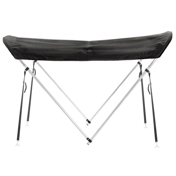 Tendalino Coprisole 130-150Cm Con Struttura Cromo Lucido Per Gommoni