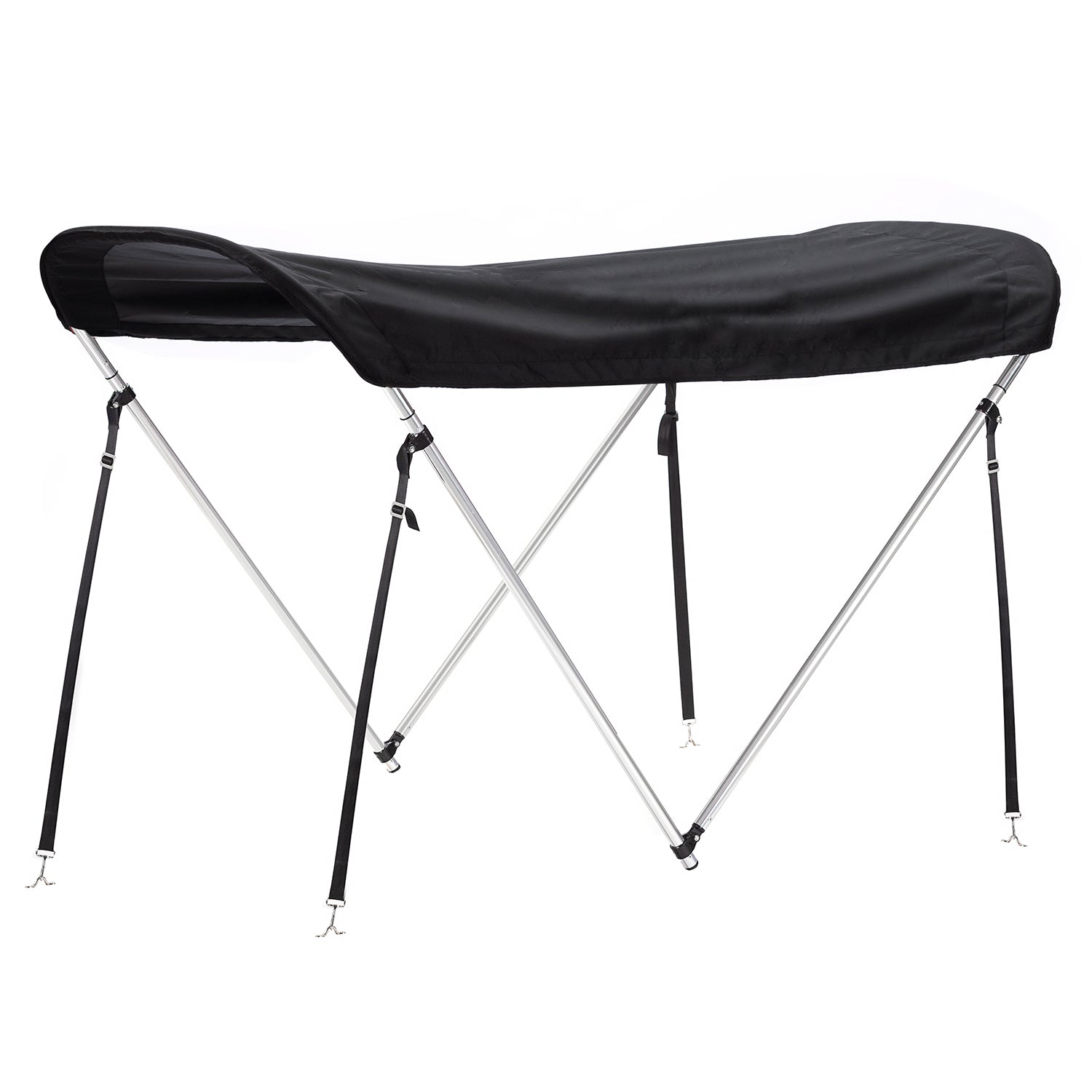 Tendalino Coprisole 130-150Cm Con Struttura Cromo Lucido Per Gommoni