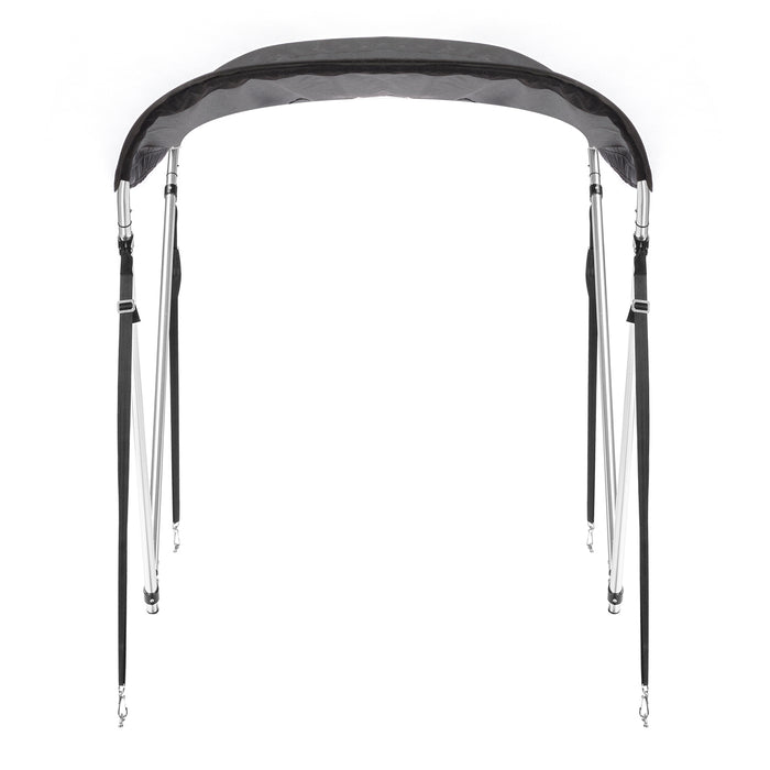 Tendalino Coprisole 130-150Cm Con Struttura Cromo Lucido Per Gommoni