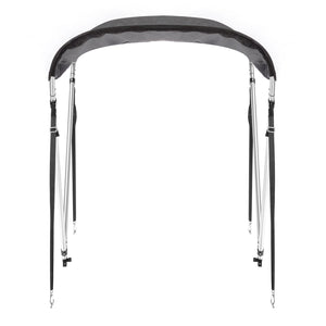 Tendalino Coprisole 130-150Cm Con Struttura Cromo Lucido Per Barche In Vetroresina