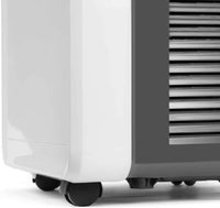 black & decker bxac9001e condizionatore climatizzatore portatile 9000 btu con telecomando, timer 24 ore, temperatura 16°c a 30°c