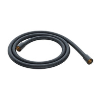 Flessibile in PVC cm 200 nero opaco serie BLACK PLUS 01 Gedy 200 cm