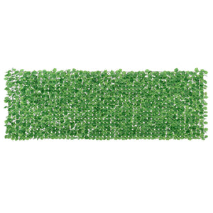 Recinzione con foglie frangivista filo di plastica poliestere 300 x 100 cm verde 03_0001443