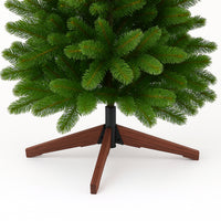 Blitzen - Albero di Natale effetto realistico in PE e PVC ø93x180H, 872 rami