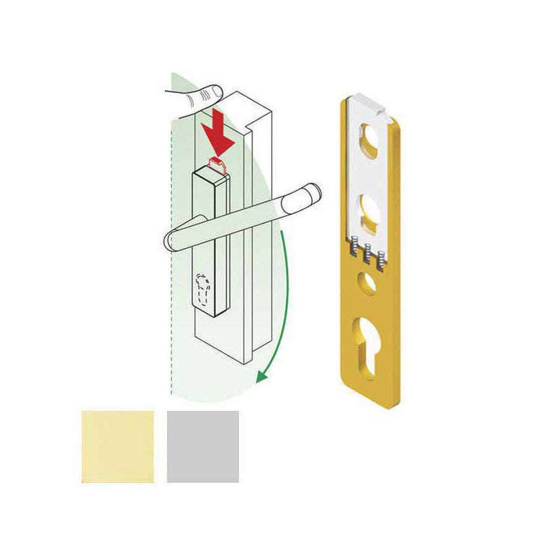 Blocca Martelline Rettangolare Ol Bmar01 Disec