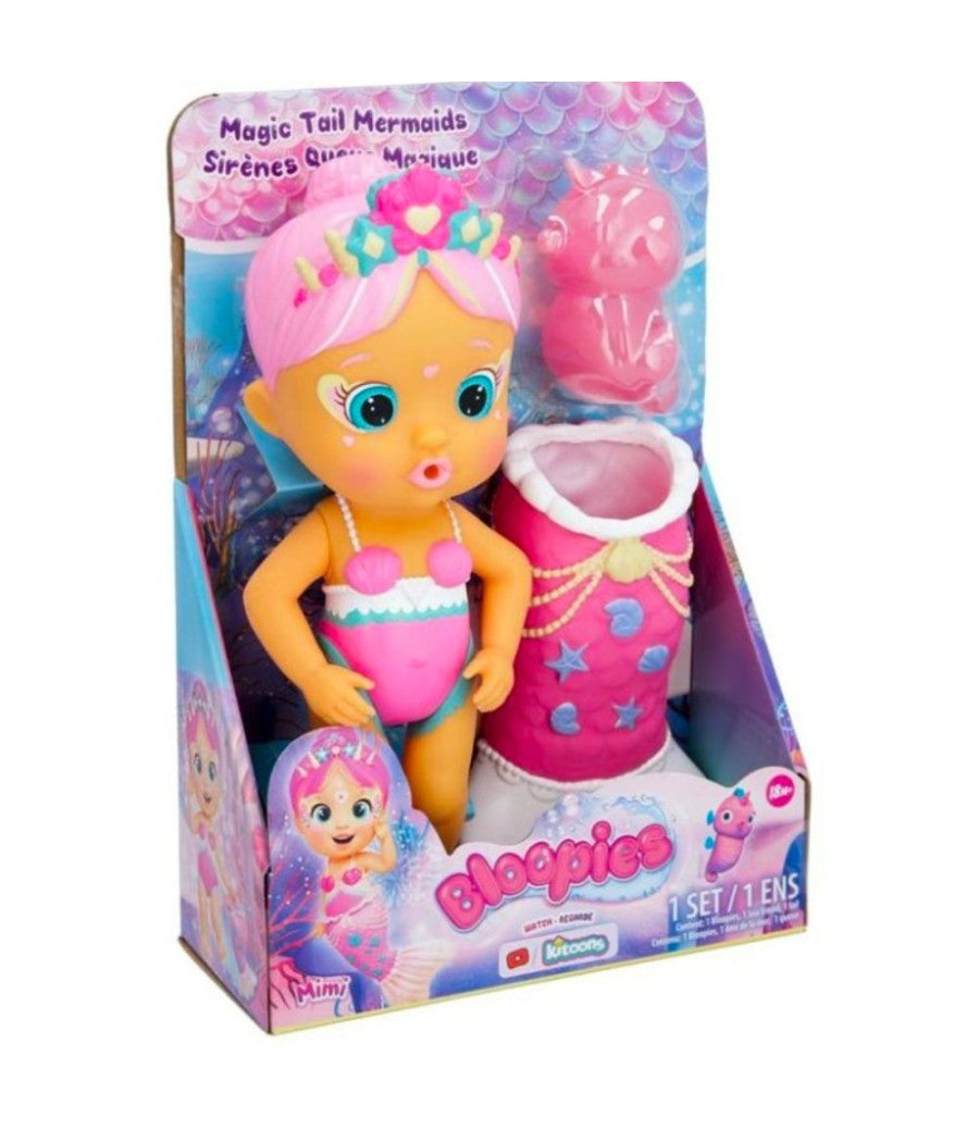 Bloopies Magic Tail Sirenetta Magica Bambola Mimi Gioco Per Bambine Età  18+         