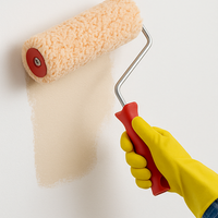 Rullo tessuto professionale manico quarzi pitture idropitture superfici ruvide *** misura 24 cm, confezione 1