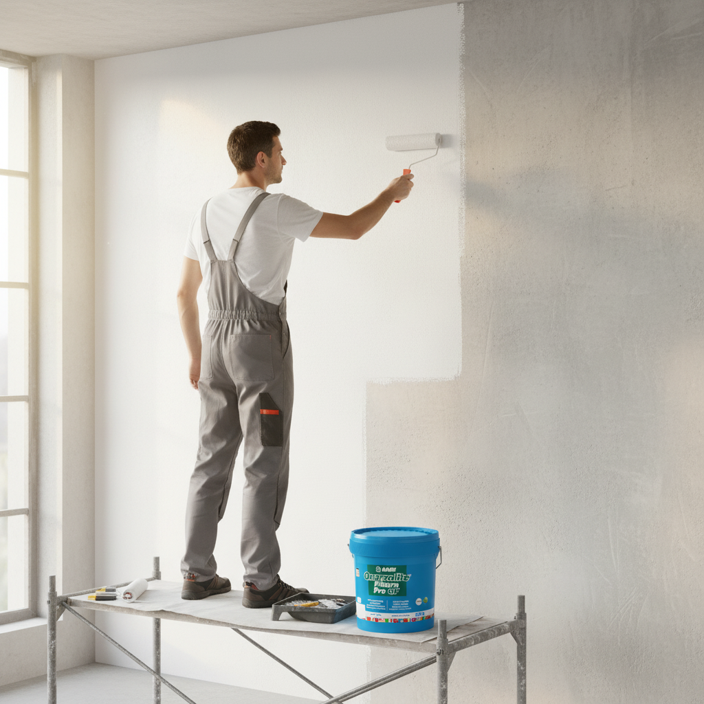 Quarzolite pittura pro gf mapei resistente per esterni e interni *** formato 5 kg, confezione 1