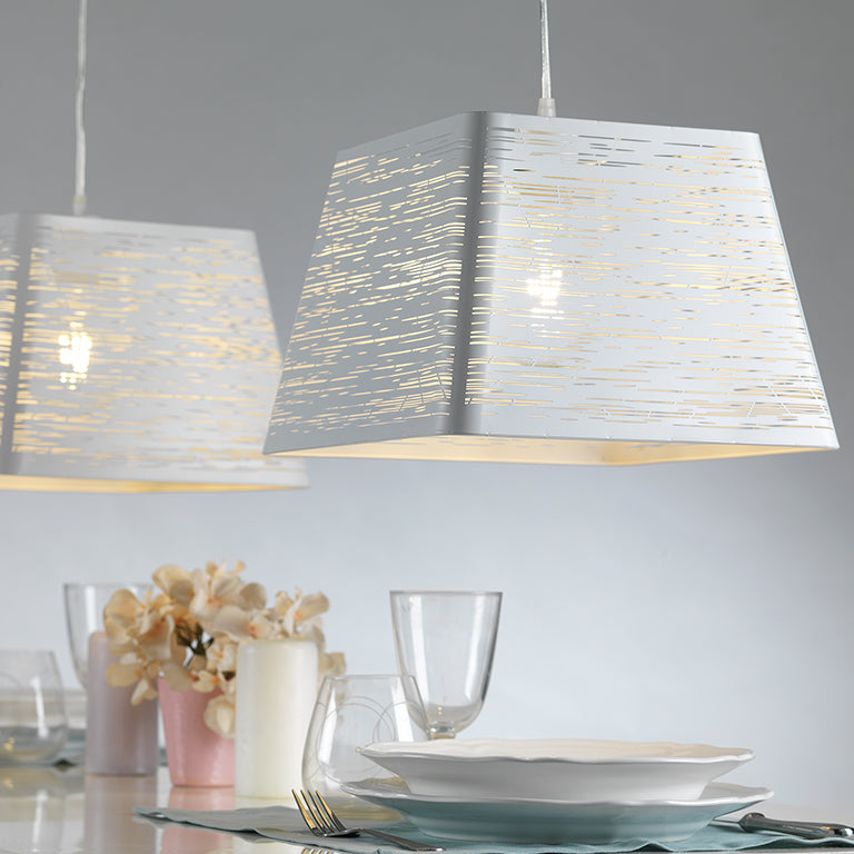 4945/S - Sosp. Quadrata Bobby Col.Bianco