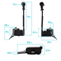 Bobina Di Accensione Per Motosega Bobina Elettrica Per Motori 2 Tempi Da 20/30Cc Con Cavo Da 15 Cm
