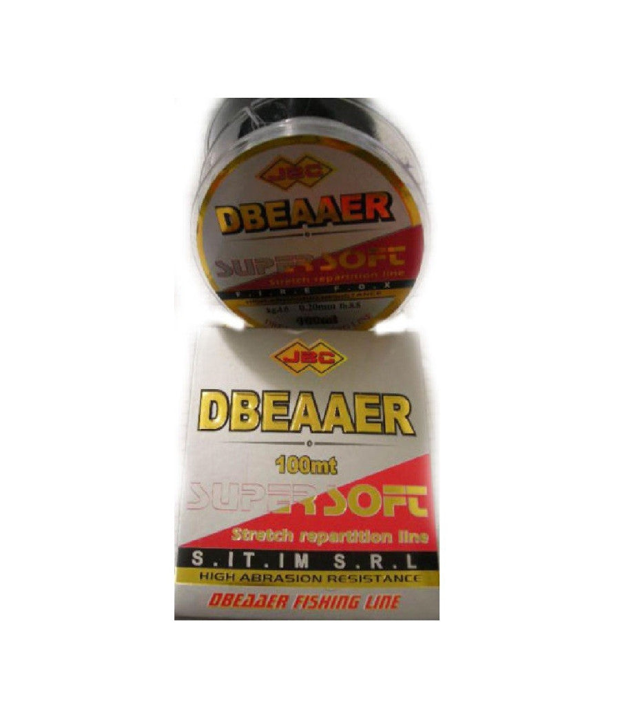 Bobina Lenza Filo Da Pesca 100mt Spessore 0.25 Mm Carico 5.50kg Per Mulinello         