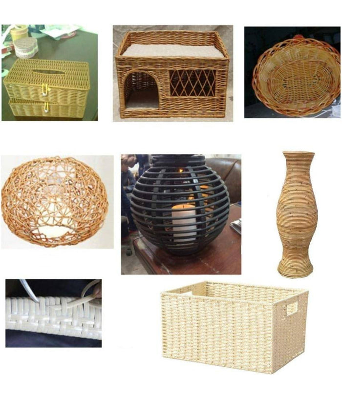 Bobina Matassa Rattan Da 500 Gr Maglia A 4 Linee Sintetico Tessitura Riparazioni         