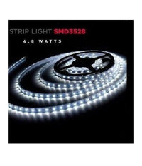 Bobina Striscia Led 3528 Flessibile 5m Adesiva Luce Bianca Interno Esterno Ip65         