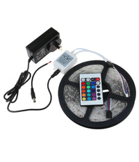 Bobina Striscia Strip Led 5050 Flessibile 5m Adesiva Luce Interno Esterno Ip65         