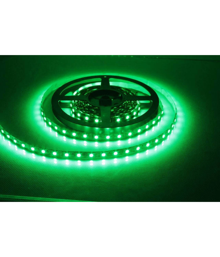 Bobina Striscia Strip Led 5050 Flessibile 5mt Adesiva Luce Interno Esterno Ip65         
