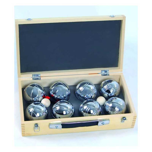 Bocce Petanca Blinky Set-2X4 Cassetta Legno pz.8 Gr. 720