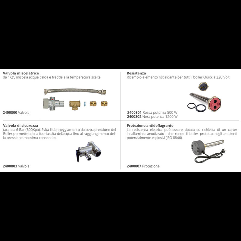 BOILER B3 20 LT CON SCAMBIATORE